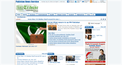 Desktop Screenshot of paktribune.com