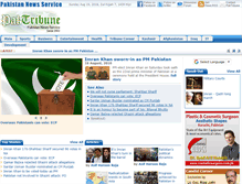 Tablet Screenshot of paktribune.com